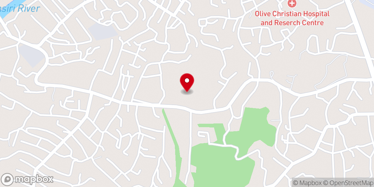 Map showing location of Dimapur Christian Fellowship