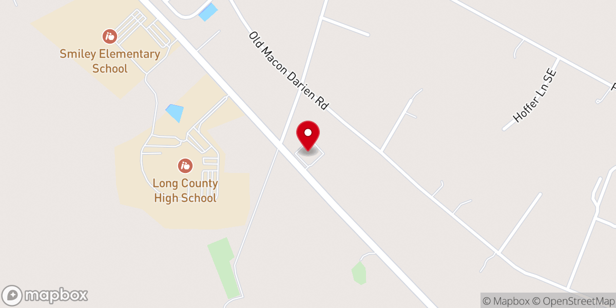 Map showing location of A New Beginning Church, Inc.