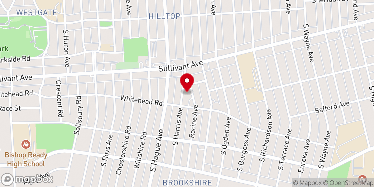 Map showing location of Jehovah-Shammah Pentecostal Ministries Inc