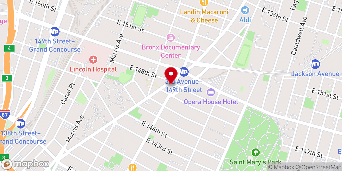 Map showing location of Promised Land International Ministry
