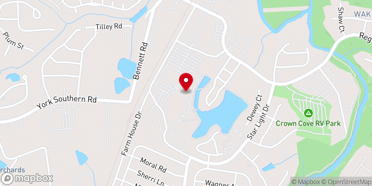 Map showing location of Heritage Conference Center