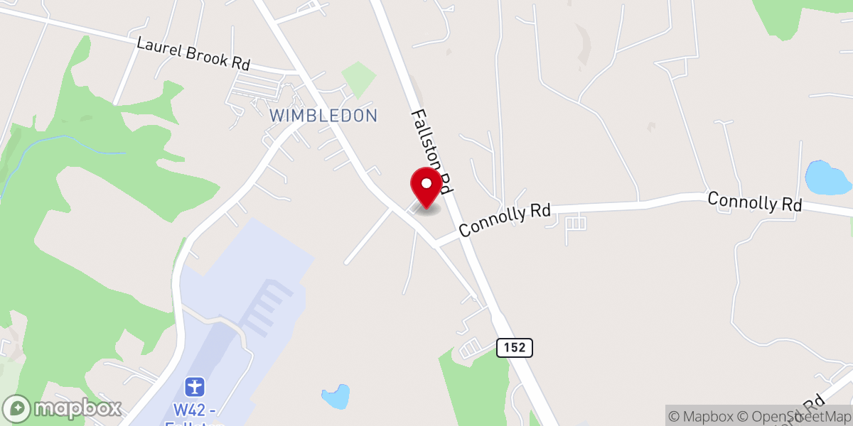 Map showing location of Holy Communion Lutheran Church