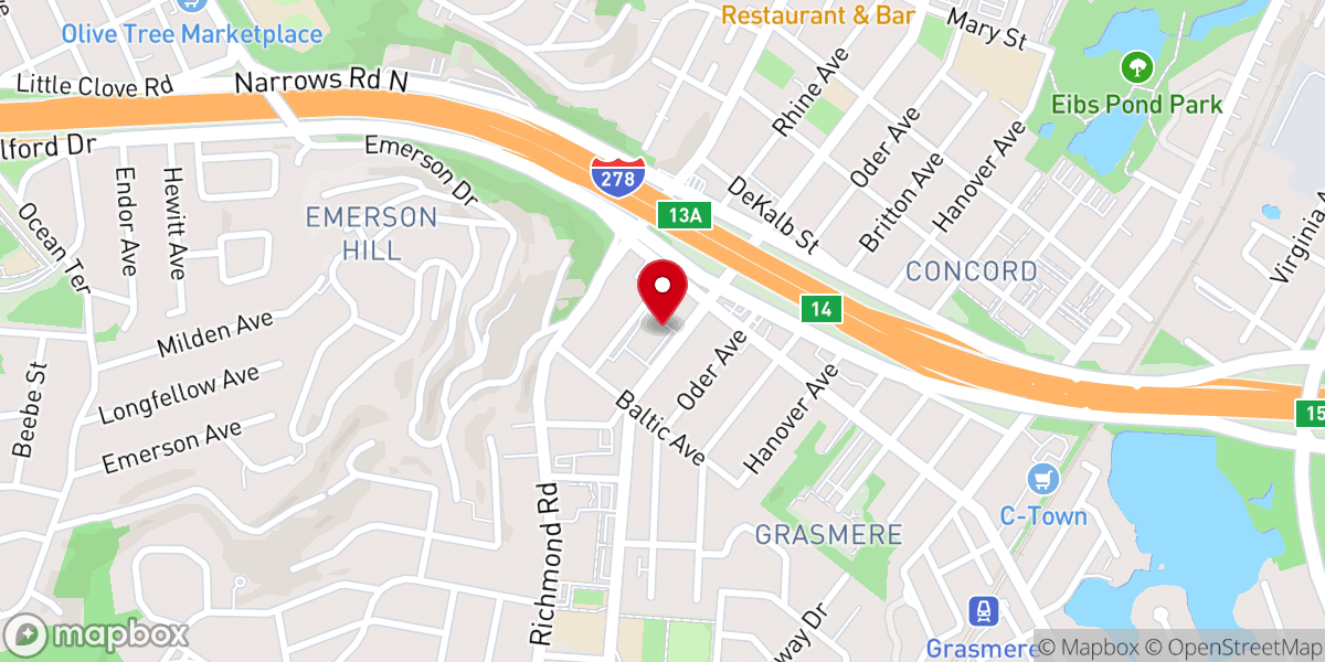 Map showing location of St. Sylvester Roman Catholic Church