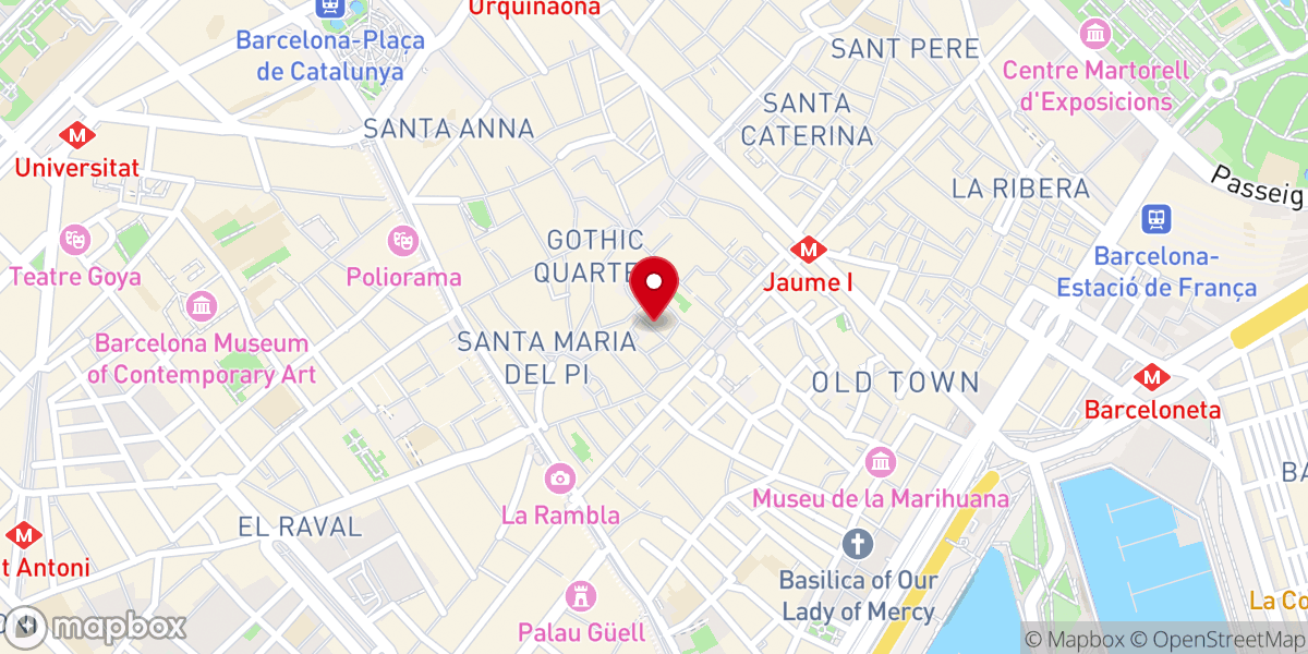 Map showing location of Jewish Quarter