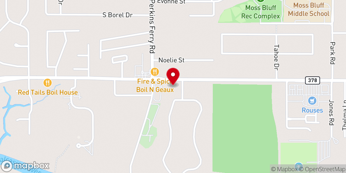 Map showing location of Gateway Church of God