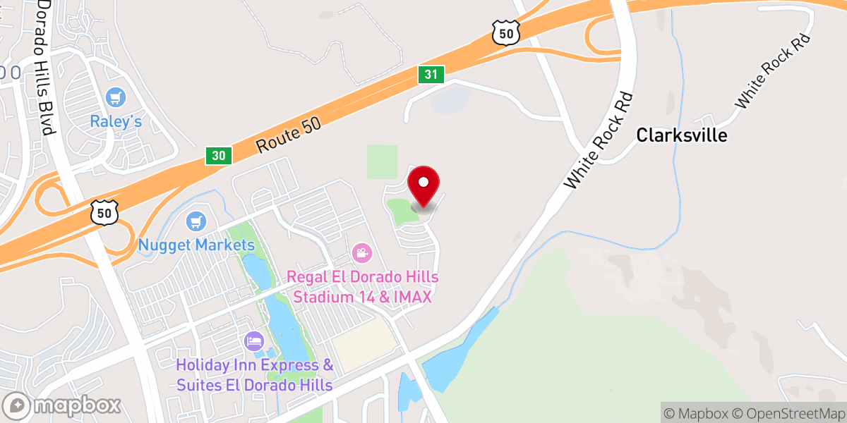 Map showing location of District Church