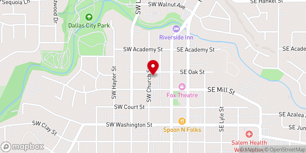 Map showing location of House of His Presence