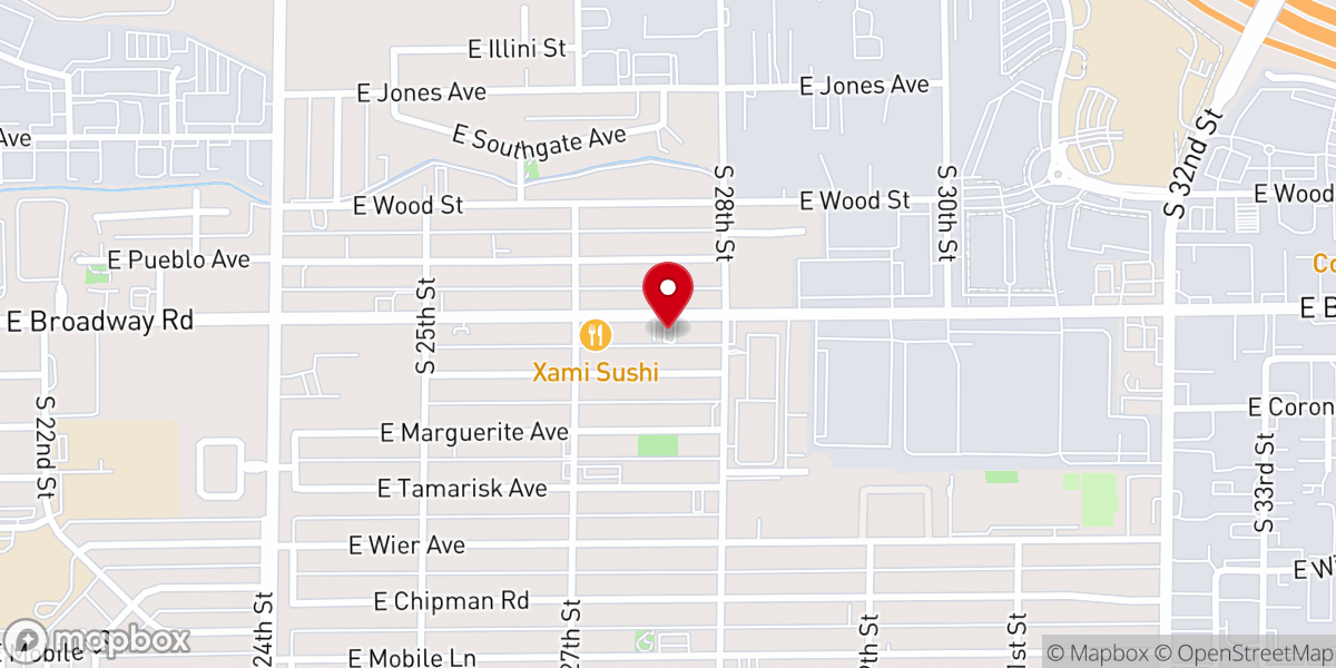 Map showing location of Bethel Christian Assembly