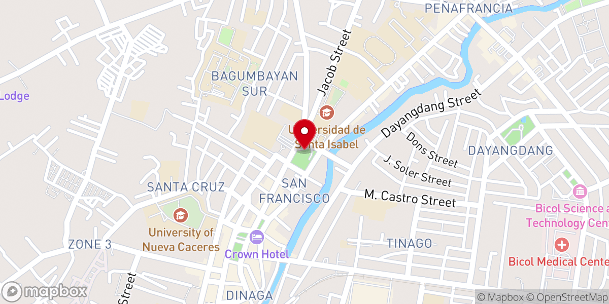 Map showing location of Chapel Of The Good Shepherd