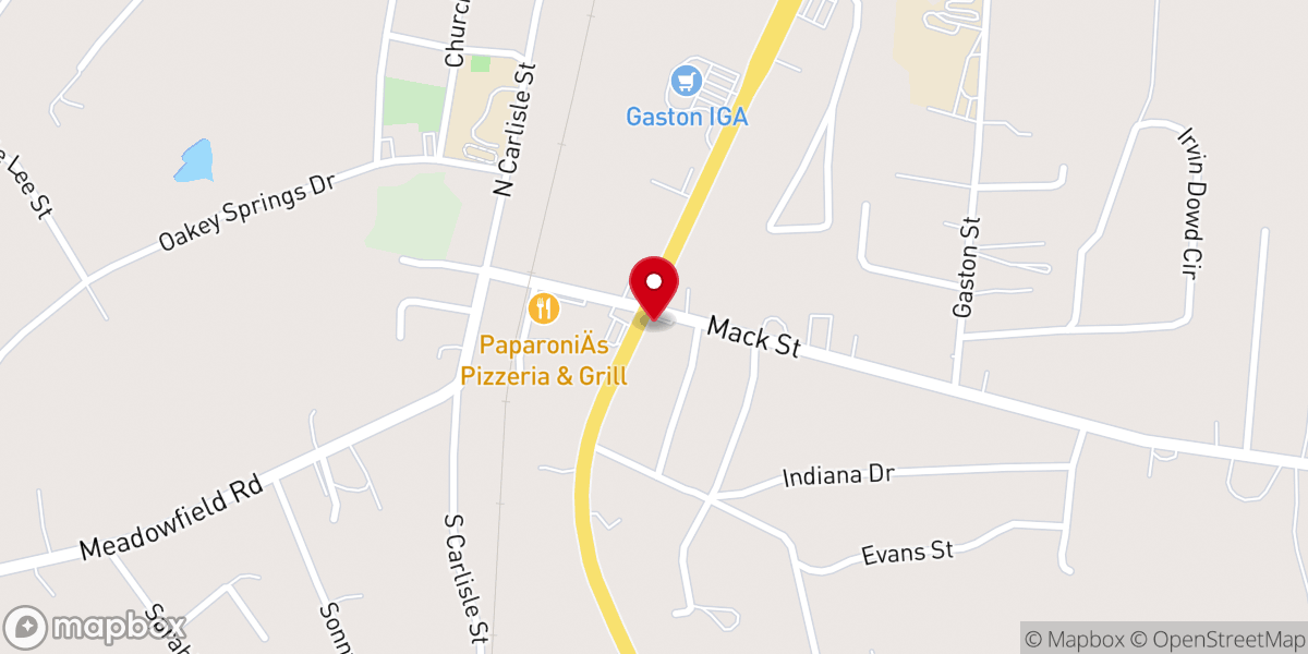 Map showing location of Iglesia de Dios Pentecostal M.I Nueva Vida