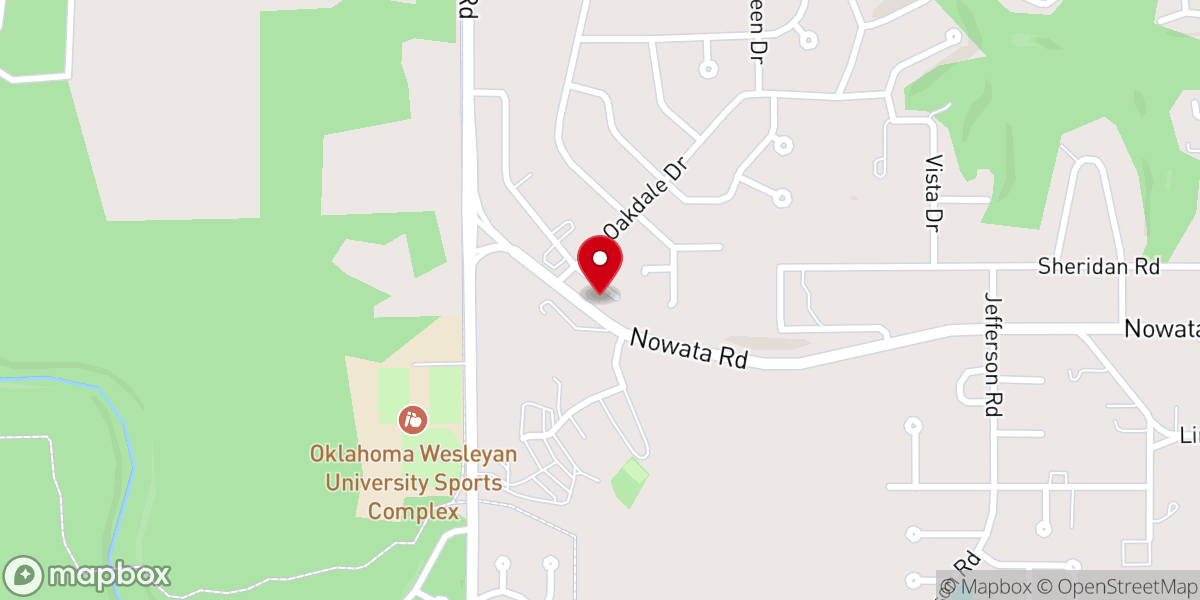 Map showing location of Wesleyan Church-Tristate District