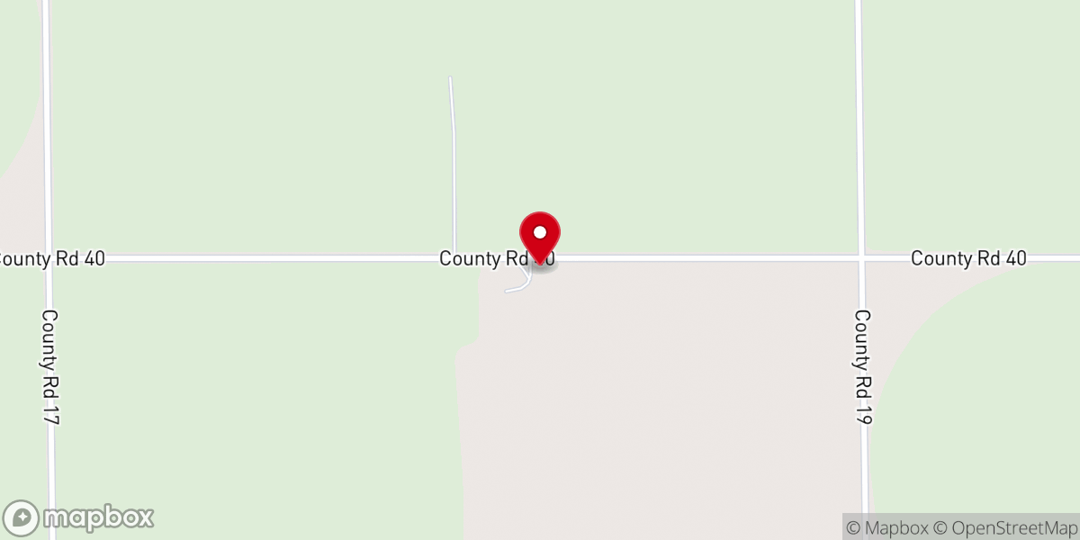 Map showing location of Fairfield Covenant Church