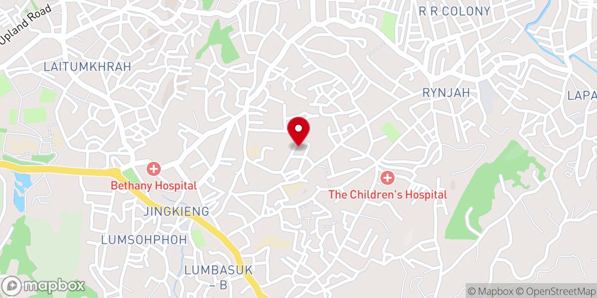 Map showing location of Divine Saviour Parish