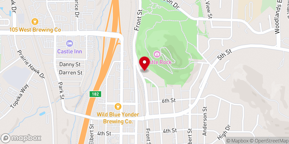 Map showing location of Mt Zion Lutheran Church LCMS