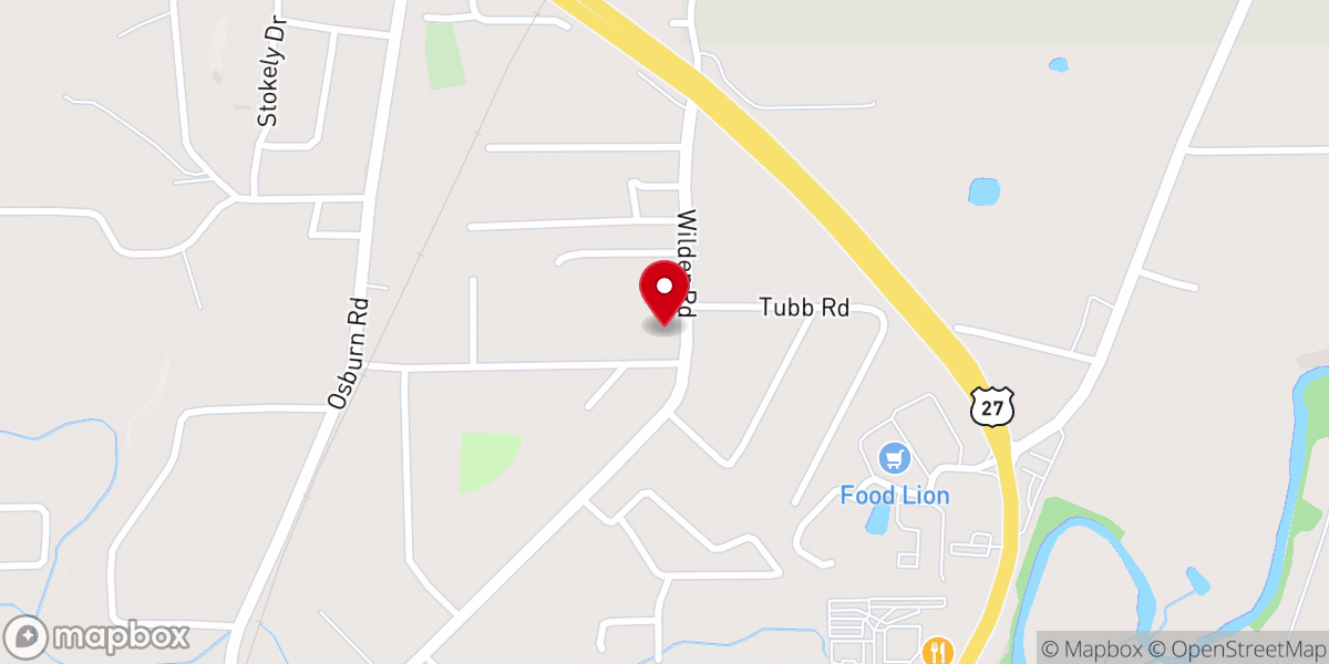 Map showing location of Portal Church Fellowship