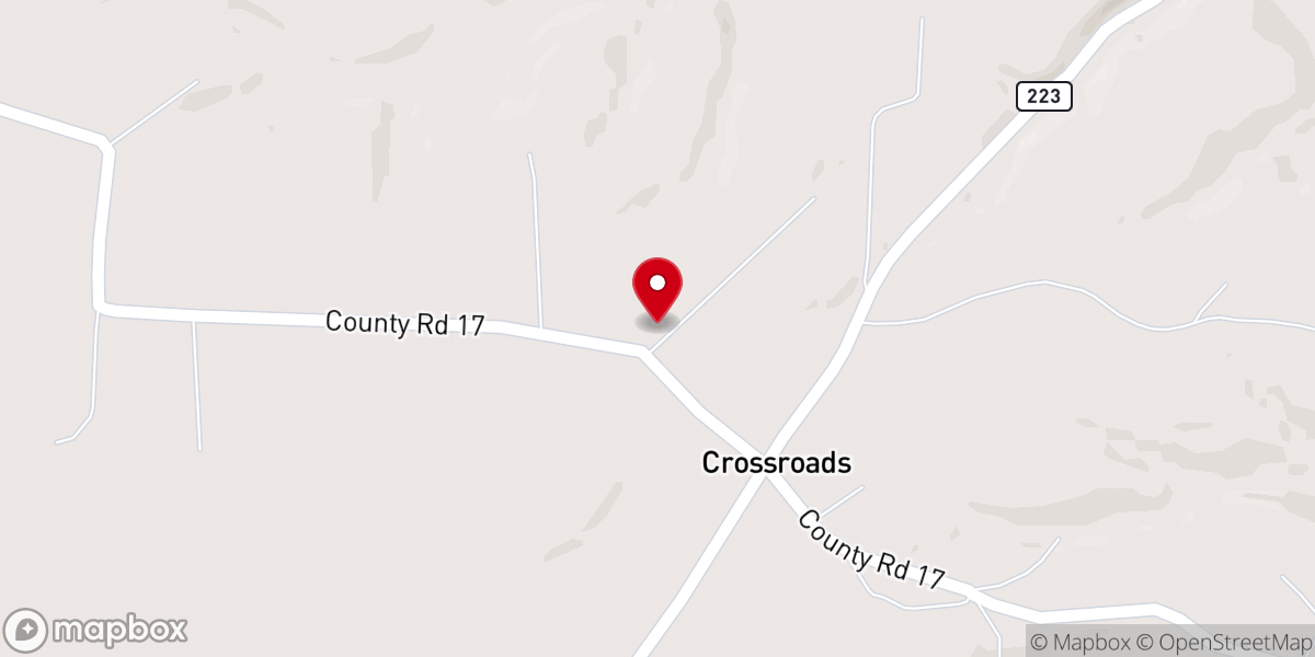 Map showing location of Wises Chapel Mssnry Baptist Ch