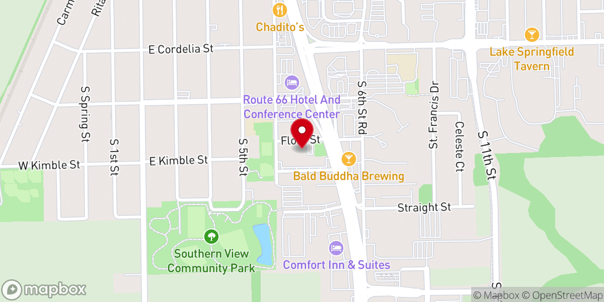 Map showing location of Grace Church