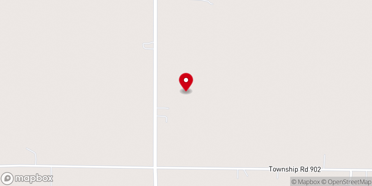 Map showing location of Temple Baptist Church