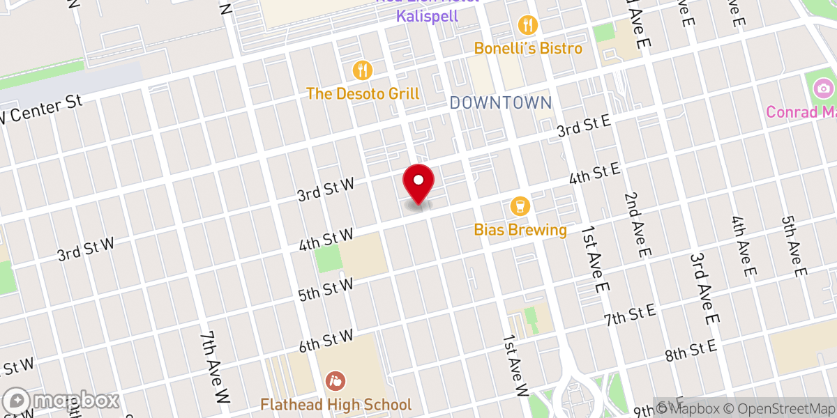 Map showing location of Adventure Church
