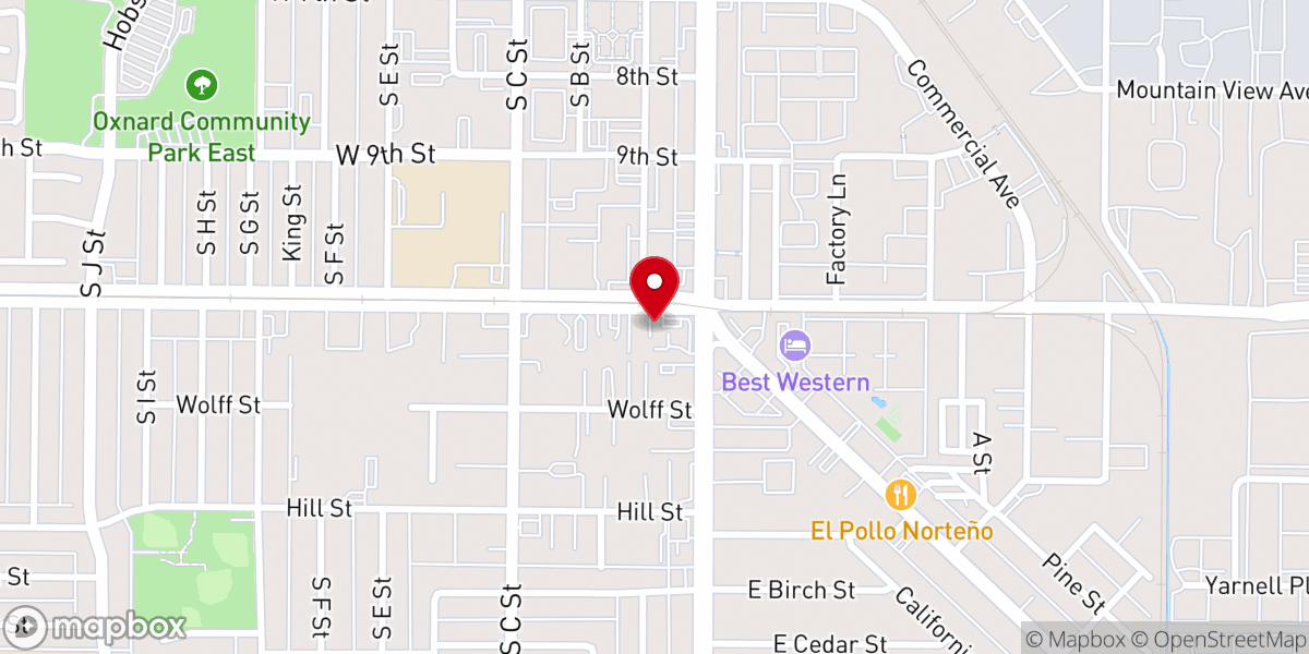 Map showing location of St Herman Orthodox Church