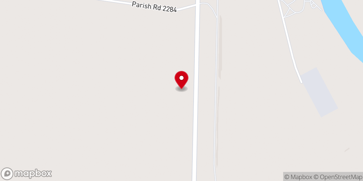 Map showing location of Mt Zion MB Church