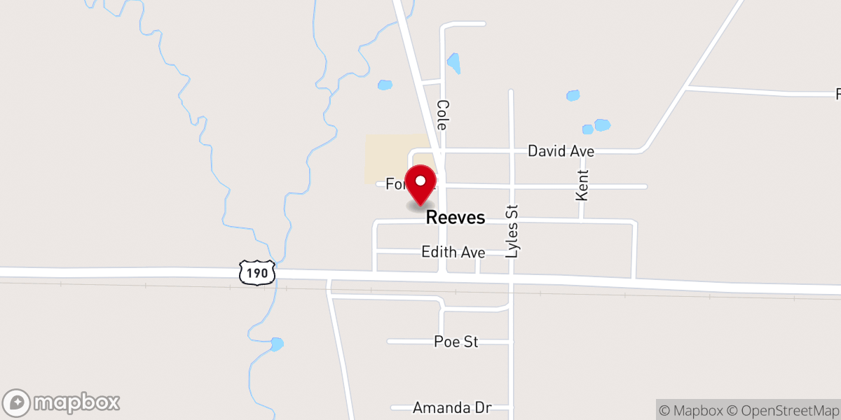 Map showing location of The Family Place Church