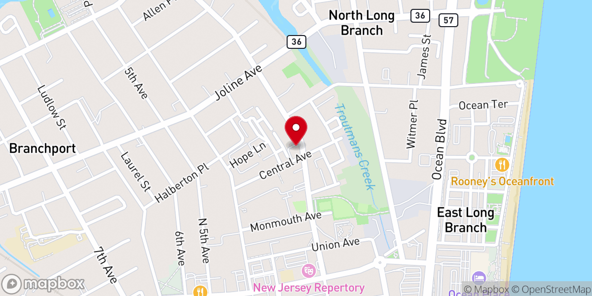 Map showing location of Refreshing Springs Holy Temple