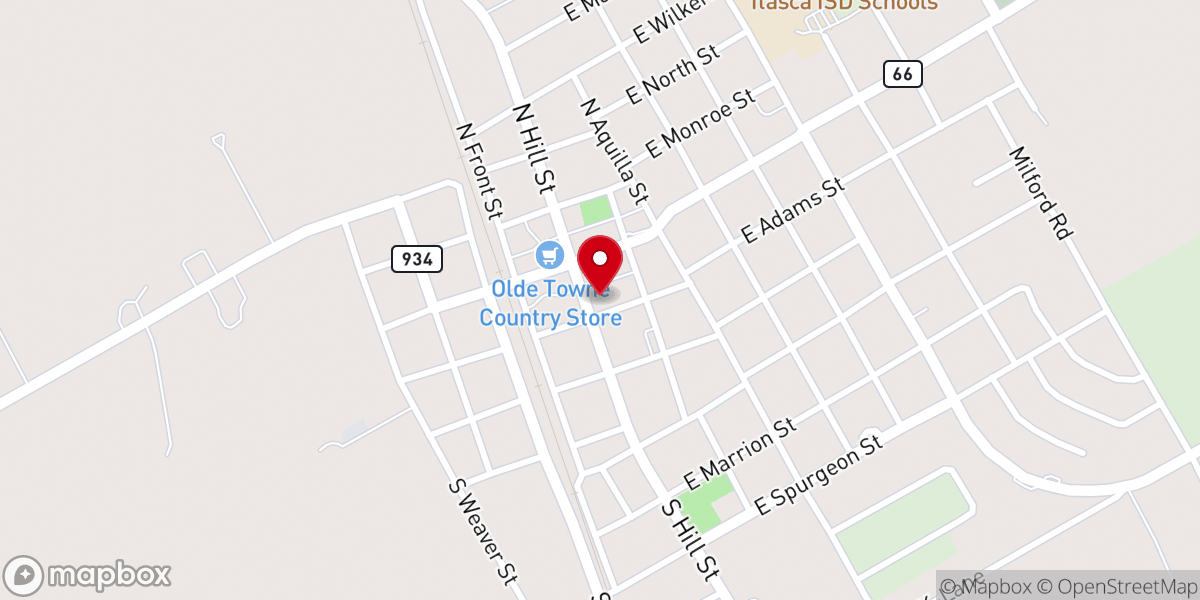 Map showing location of Justice of the Peace