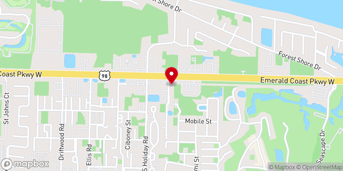 Map showing location of Alive Chapel