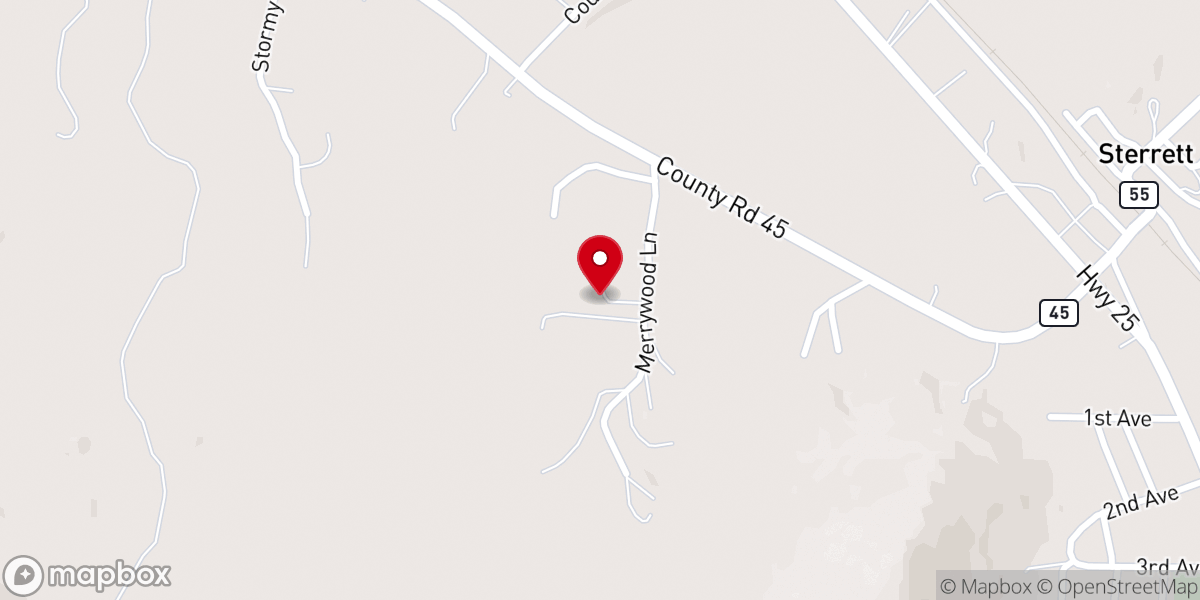 Map showing location of Mountaintop Ministries International