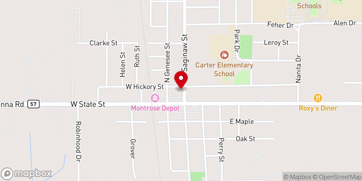 Map showing location of Spirit of Promise Ministries