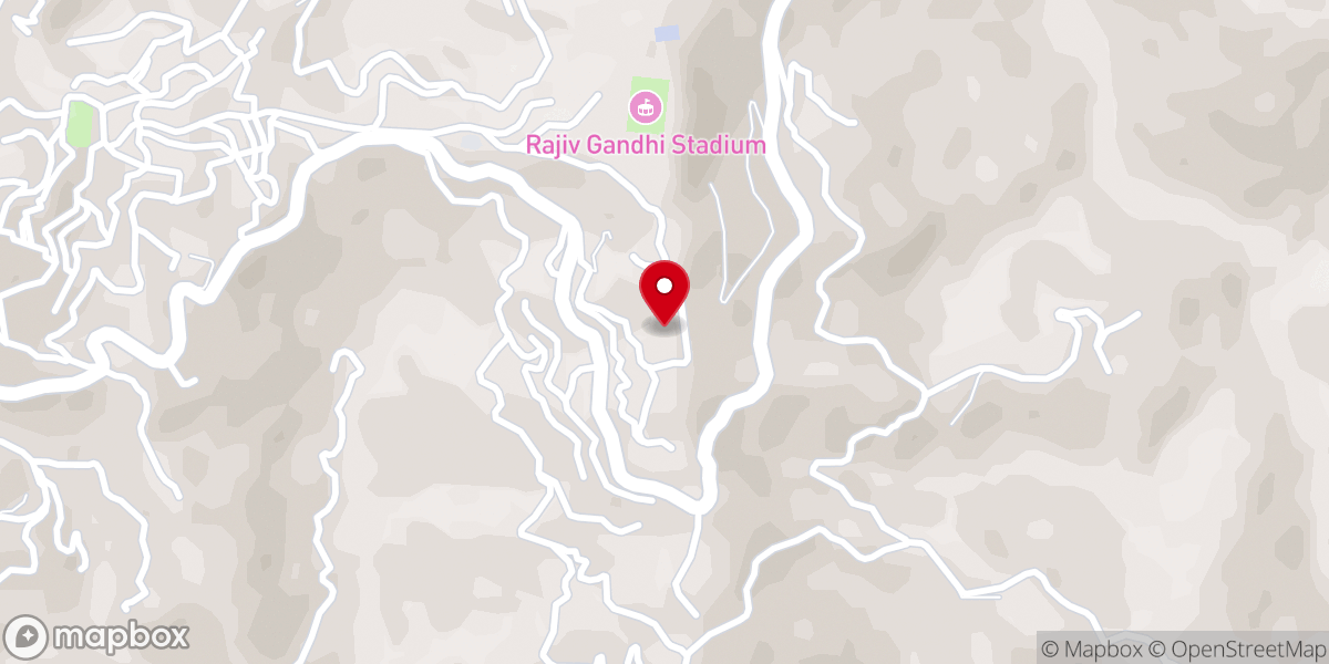 Map showing location of Calvary Bible College (UPC-NEI)