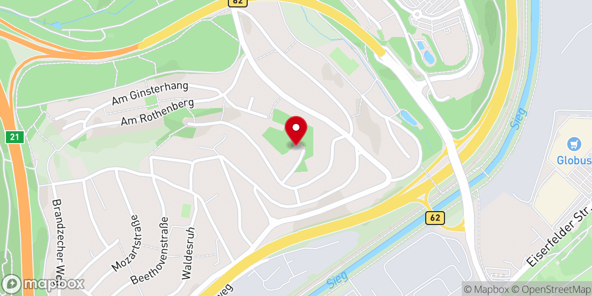 Map showing location of Russisch-Orthodoxe Kirche