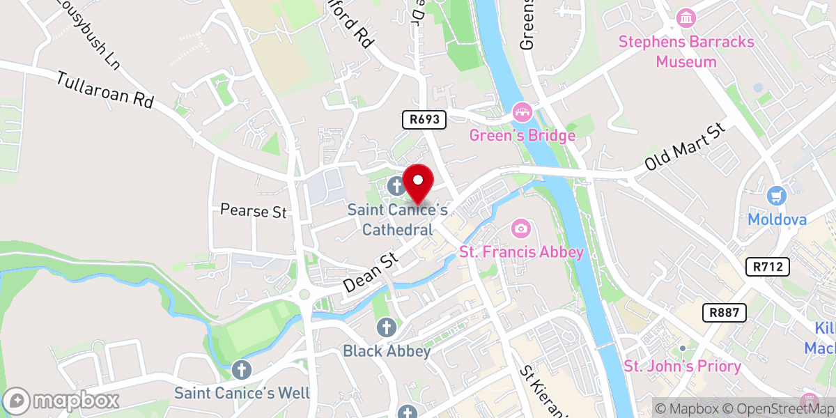 Map showing location of The Colonade
