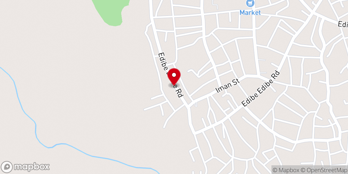 Map showing location of St. Jame's Anglican Church, Ibesikpo