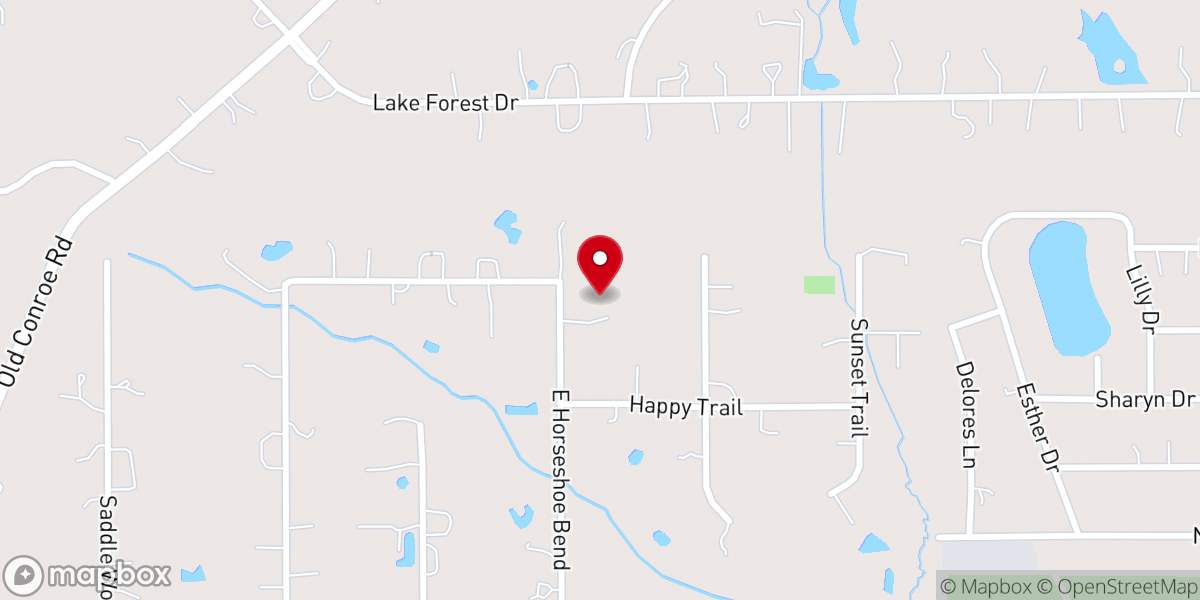 Map showing location of Olive Branch Presbyterian Church