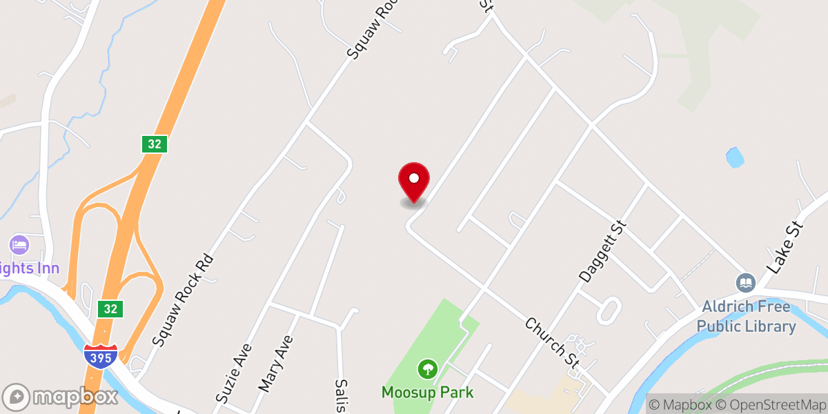 Map showing location of Faith Community Church