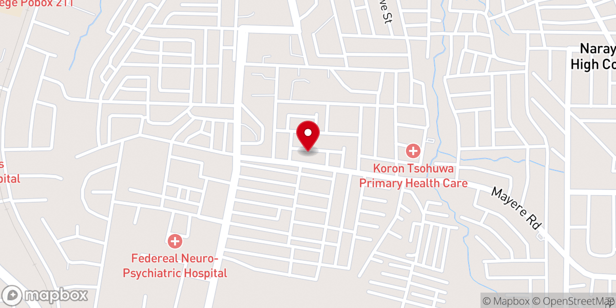 Map showing location of REDEEMED CHRISTIAN CHURCH OF GOD (REVELATION SANCTUARY )