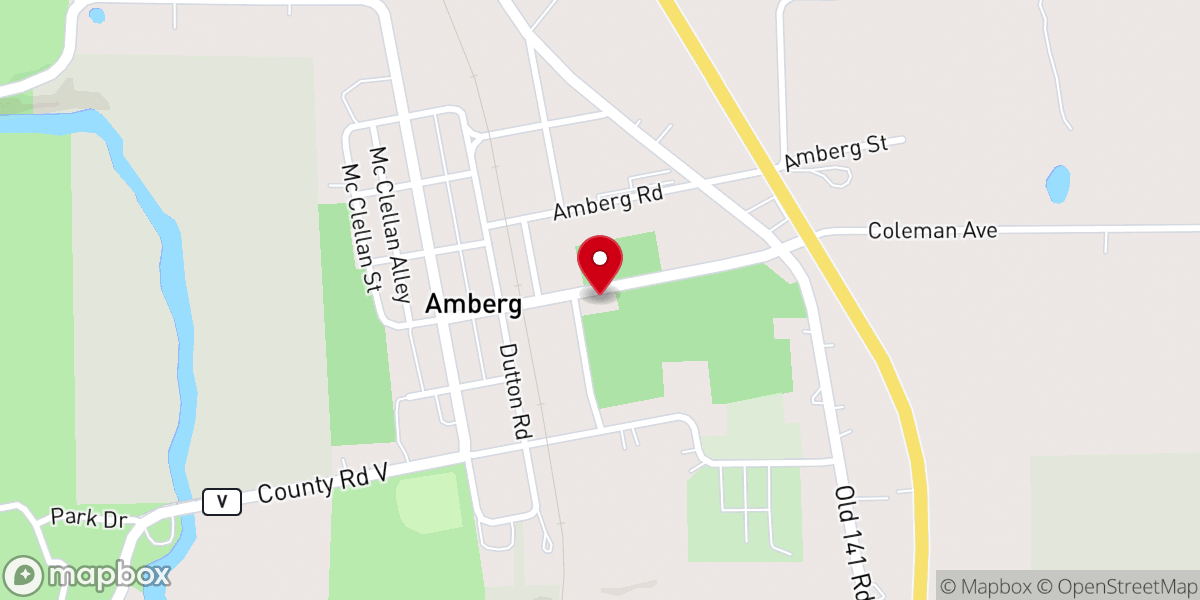 Map showing location of Church of Christ