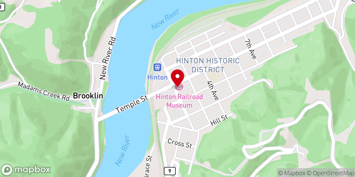 Map showing location of Saint Patrick Catholic Church