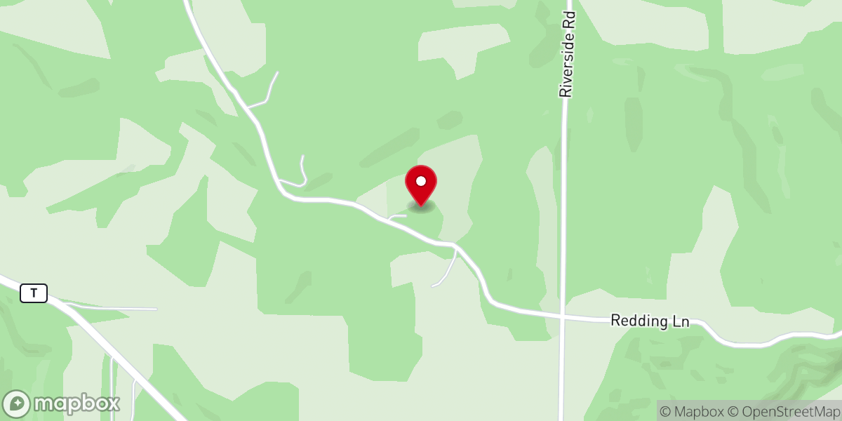 Map showing location of Bethlehem Baptist Church