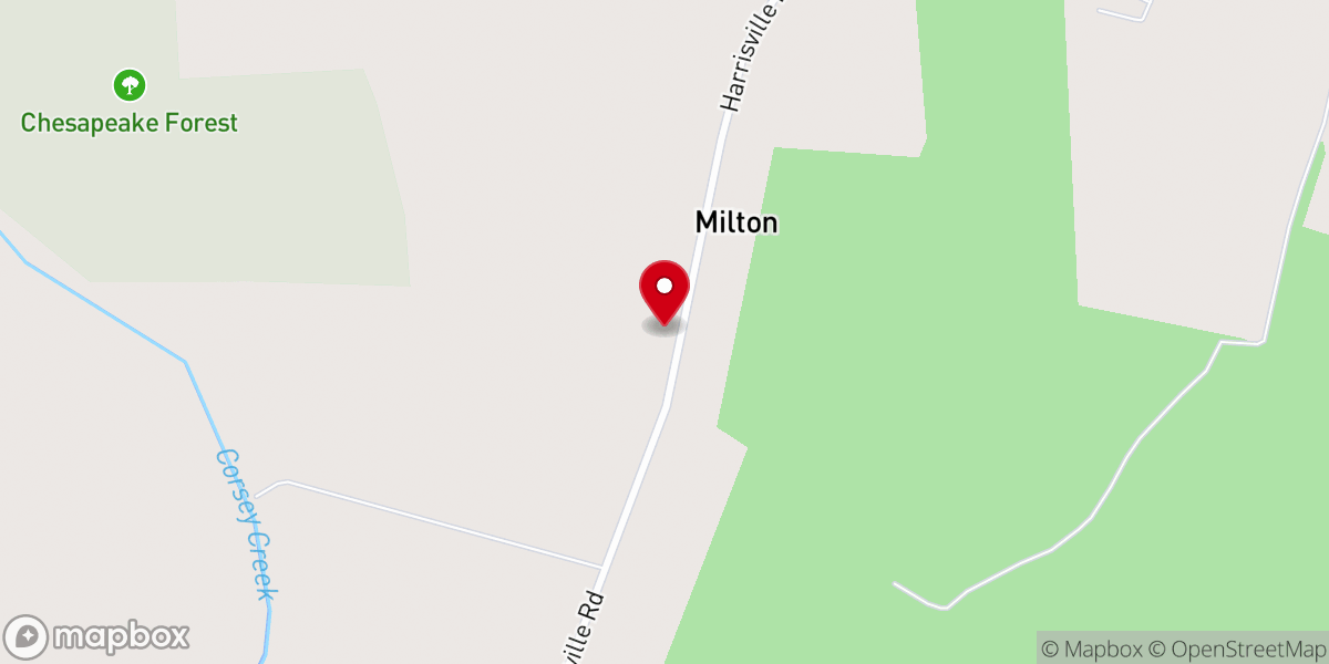 Map showing location of St Pauls United Methodist Church