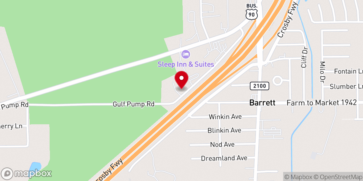 Map showing location of The Bridge at Calvary Church of the Nazarene