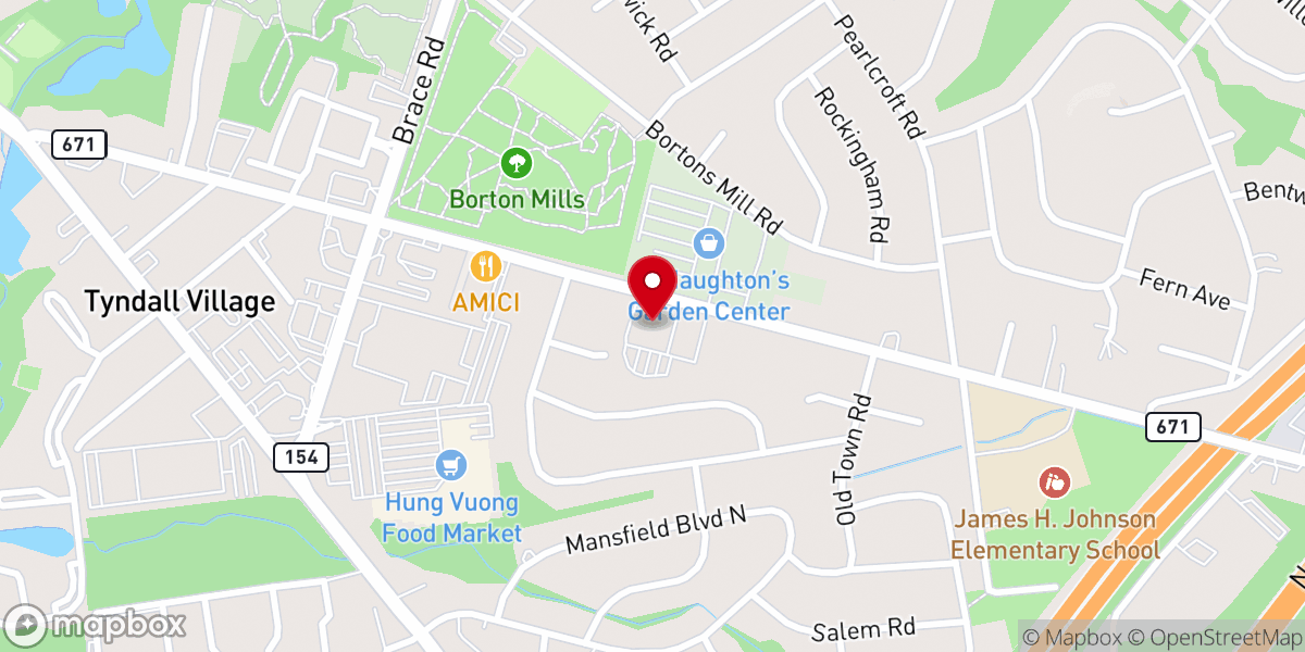 Map showing location of Holy Eucharist Roman Catholic Church/Parish