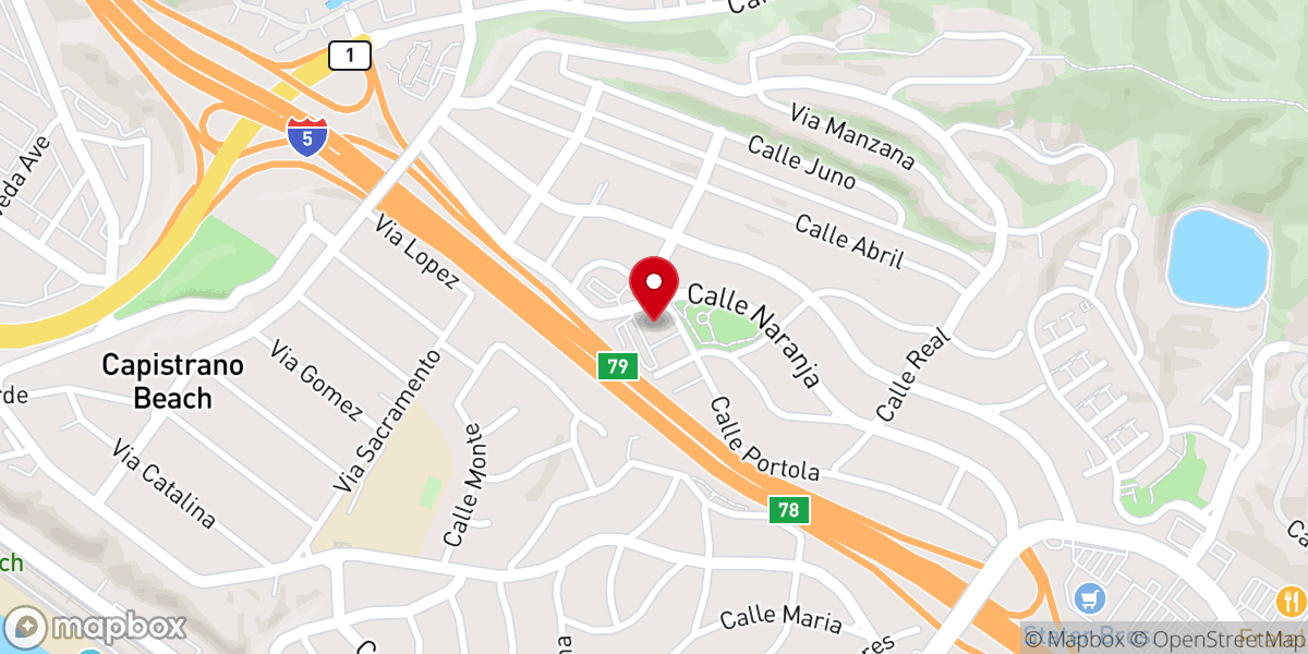 Map showing location of Faith Lutheran Church