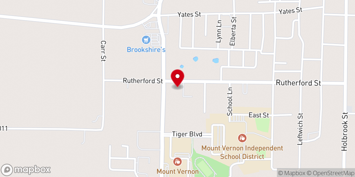 Map showing location of The Gathering Church