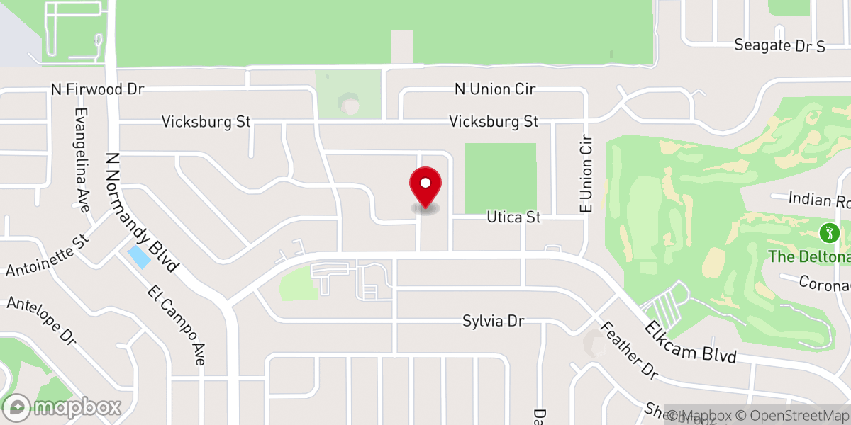 Map showing location of Rhema Church Deltona