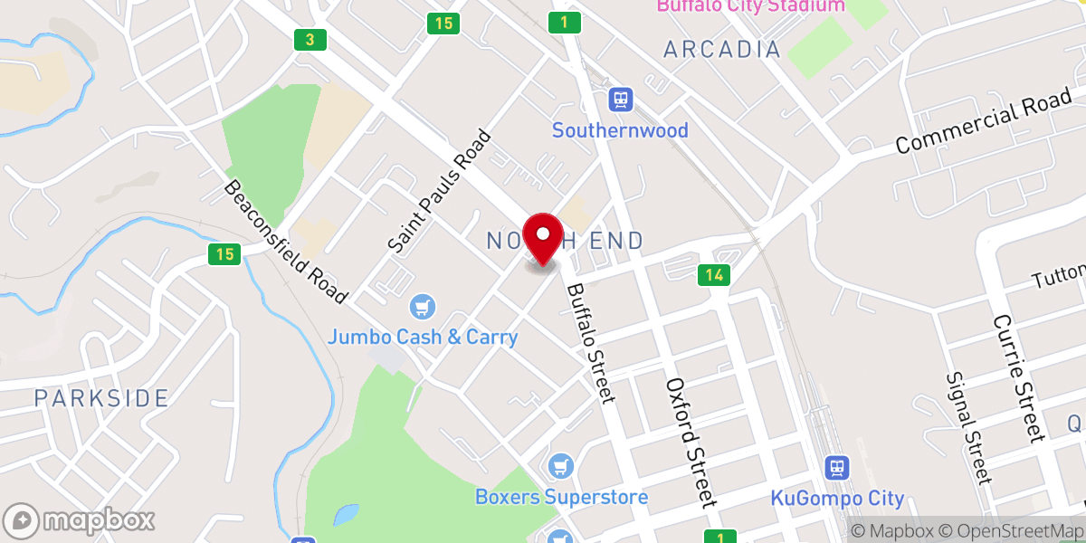 Map showing location of Immaculate Conception Catholic Church