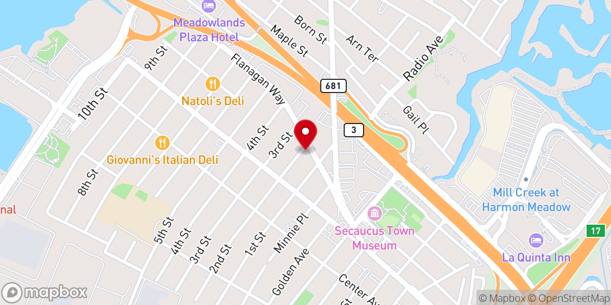 Map showing location of Episcopal Church Of Our Saviour