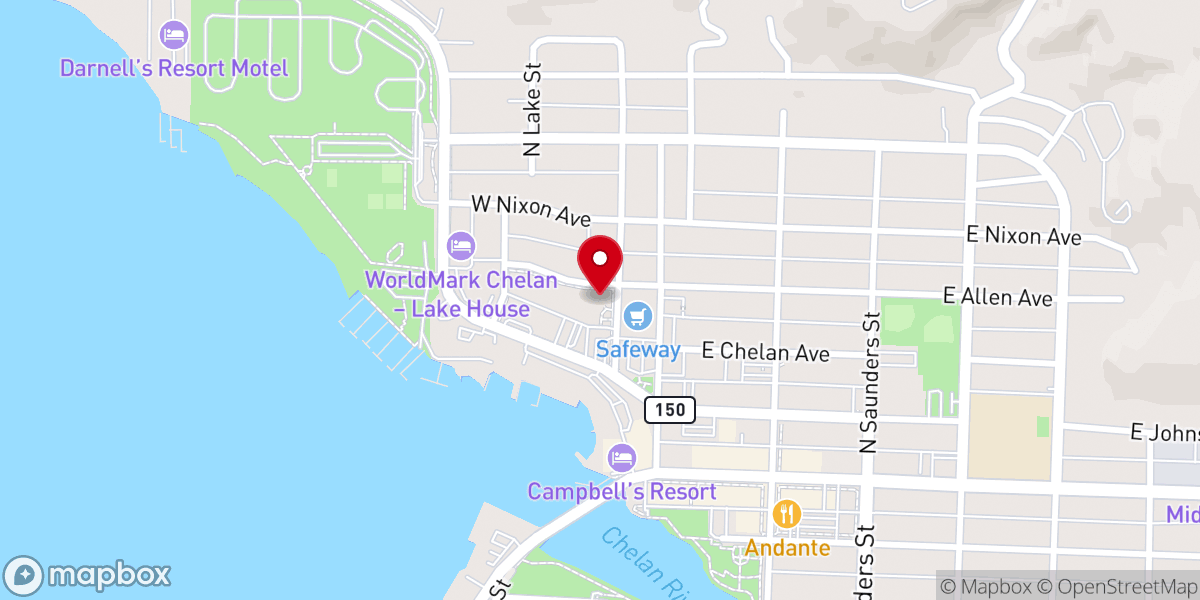 Map showing location of Catholic Church